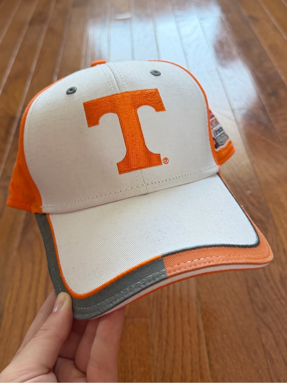 Tennessee Volunteers Orange & White Battle at Bristol Logo Baseball Cap